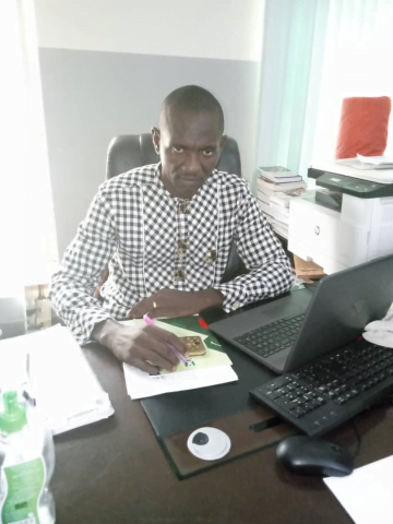 Ugbejeh at the end of conference marking in Enugu