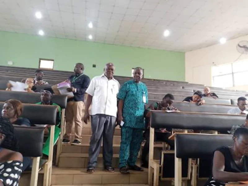 POP Exam in Enugu Study Centre Emblem of Excellence Prof. Ugwuanyi